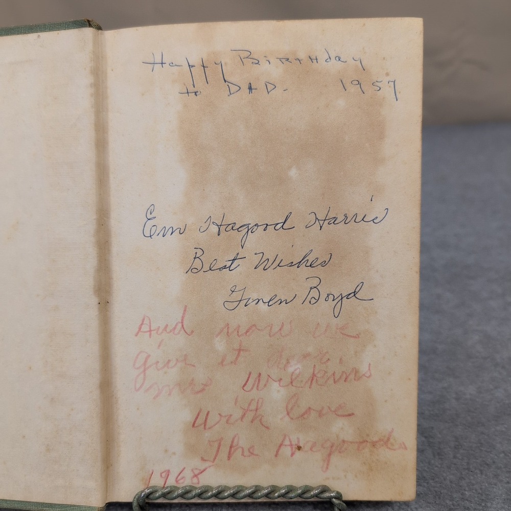 Ask the Master Reflections on Christian Faith Gwen Boyd Hardcover 1956 SIGNED - Picture 3 of 9